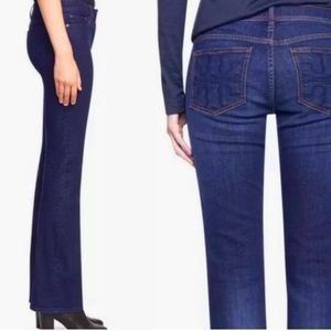 NWT - Tory Burch: Classic Tory Boot Cut Jeans